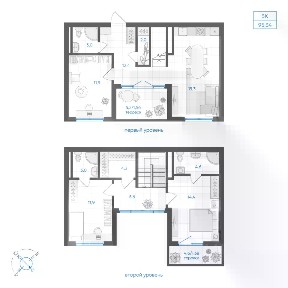 Продается 3-комн. квартира, 95,34 м²