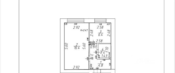 Продается 1-комн. квартира, 29,9 м²