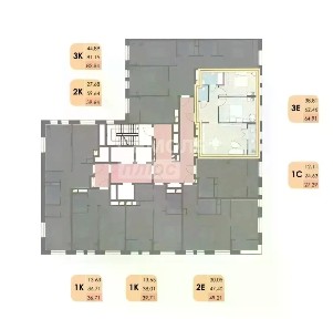 Продается 3-комн. квартира, 64,91 м²