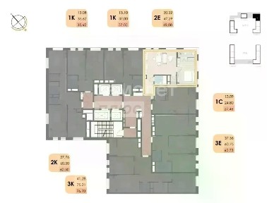 Продается 2-комн. квартира, 49,08 м²