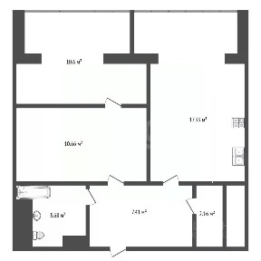 Продается 2-комн. квартира, 52 м²