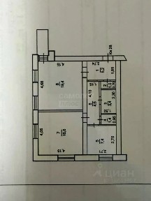 Продается 2-комн. квартира, 63 м²