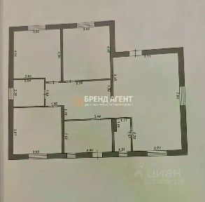 Продается 1-этажный дом, 117,2 м²