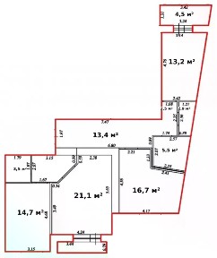 Продается 3-комн. квартира, 99,1 м²