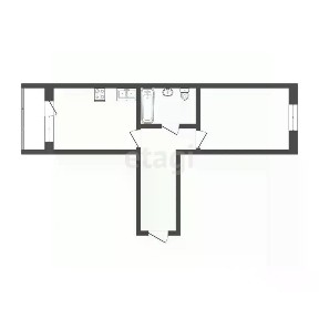 Продается 1-комн. квартира, 51 м²