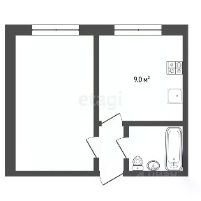 Продается 1-комн. квартира, 35,1 м²