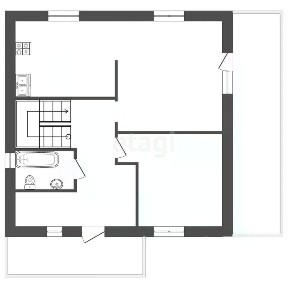 Продается 1-этажный дом, 64,2 м²