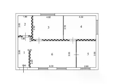 Продается 1-этажный дом, 71,8 м²