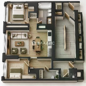 Продается 2-комн. квартира, 67,3 м²