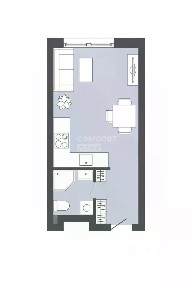 Продается студия, 22,9 м²