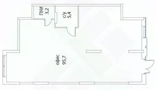 Сдается помещение свободного назначения, 104 м²