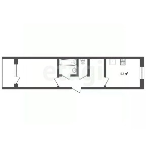 Продается 1-комн. квартира, 31,6 м²