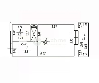Продается студия, 20 м²