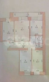 Продается 4-комн. квартира, 75,9 м²