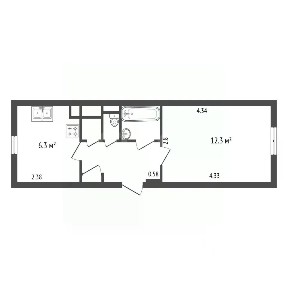 Продается 1-комн. квартира, 28 м²