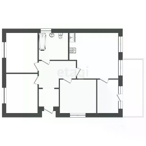 Продается 1-этажный дом, 106 м²