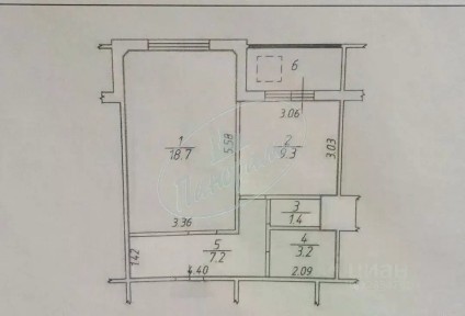 Продается 1-комн. квартира, 39,8 м²