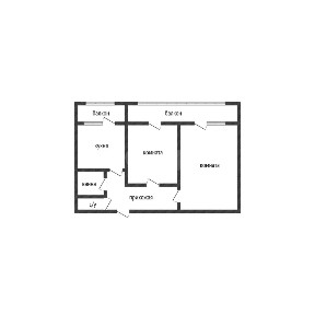 Продается 2-комн. квартира, 52,8 м²