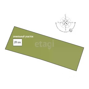 Продается участок, 20 сот.