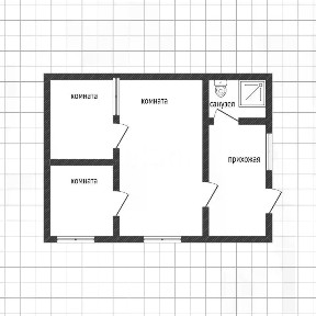 Продается 3-комн. квартира, 50,4 м²