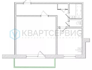 Продается 1-комн. квартира, 41 м²