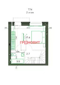 Продается 2-комн. квартира, 75,18 м²