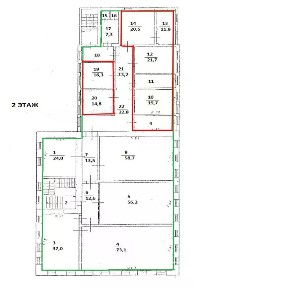 Сдается помещение свободного назначения, 127,8 м²