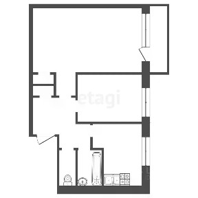 Продается 2-комн. квартира, 40,3 м²