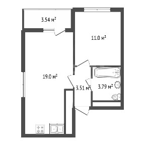 Продается 1-комн. квартира, 37 м²