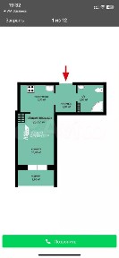 Сдается студия, 25 м²