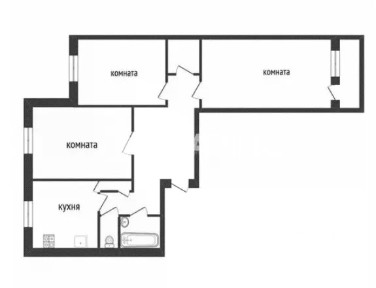 Продается 2-комн. квартира, 66,1 м²