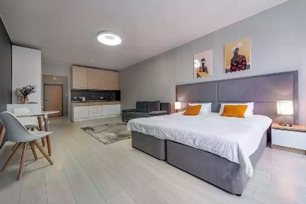 Продается апартаменты-студия, 42,6 м²