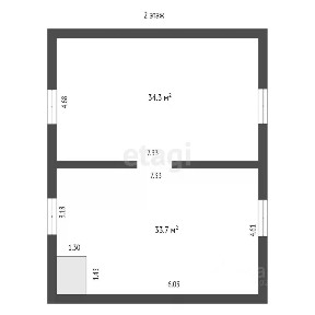 Продается 2-этажный дом, 105,1 м²