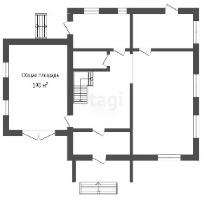 Продается 2-этажный дом, 190 м²