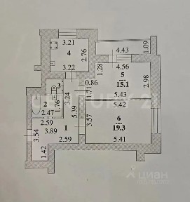 Продается 2-комн. квартира, 68 м²