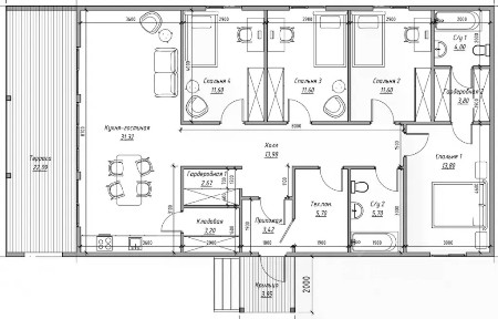 Продается 1-этажный дом, 150 м²