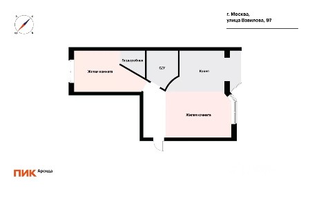 Сдается 2-комн. квартира, 61,9 м²