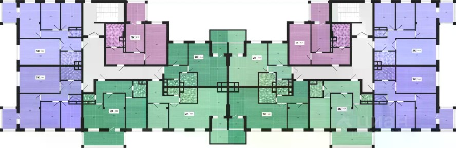 Продается 2-комн. квартира, 48,4 м²