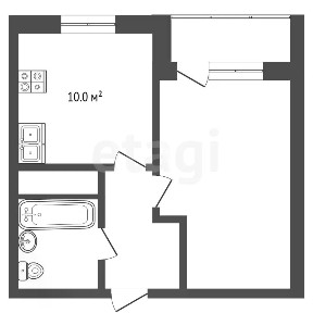 Продается 1-комн. квартира, 31,5 м²
