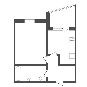 Продается 1-комн. квартира, 39,1 м²