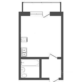 Продается студия, 24,5 м²