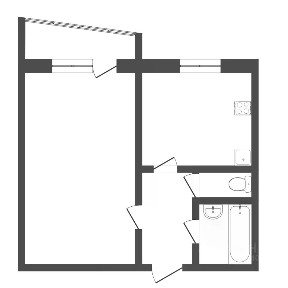 Продается 1-комн. квартира, 33,6 м²