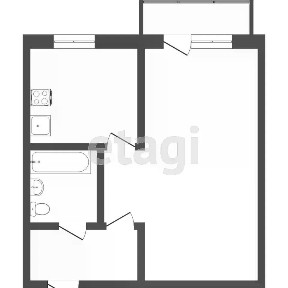 Продается 1-комн. квартира, 28 м²