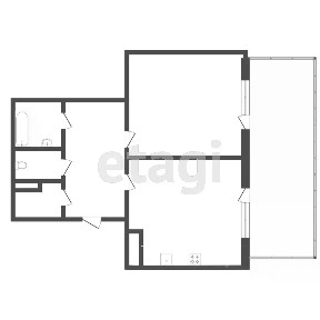 Продается 1-комн. квартира, 48,5 м²