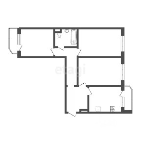 Продается 3-комн. квартира, 89,8 м²