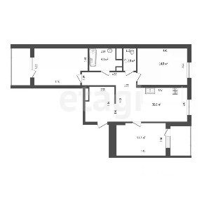 Продается 3-комн. квартира, 86 м²