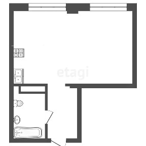 Продается студия, 30,1 м²