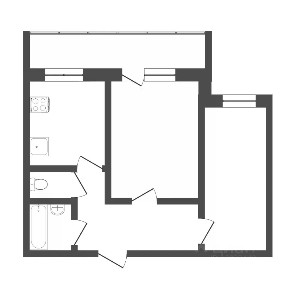 Продается 2-комн. квартира, 48 м²