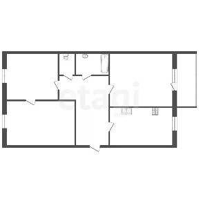 Продается 3-комн. квартира, 59,4 м²