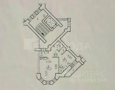 Сдается 1-комн. квартира, 33 м²